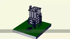 مصنع إنتاج ملاط التسوية الذاتية بأبعاد ثلاثية 3D